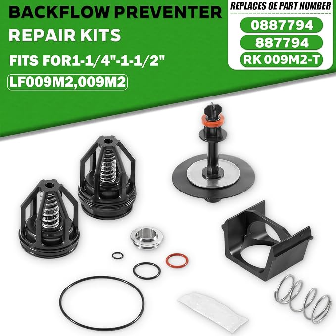 1-1/4" - 1-1/2" All-in-One Pipe Repair Kit | Includes Total Relief Valve + Dual - Image 2