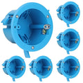 Round Ceiling Junction Box, 18 Cu.in, | 1-gang round ceiling Blue box, 18 cu.in by Unknown
