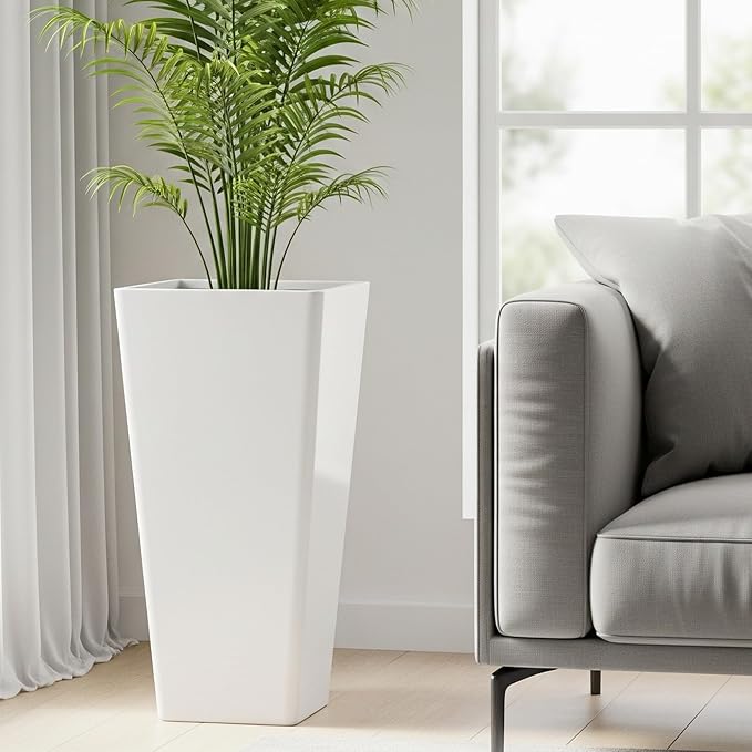 Worth Garden Large 28 in.Tall Planters Set of 2 - Image 3