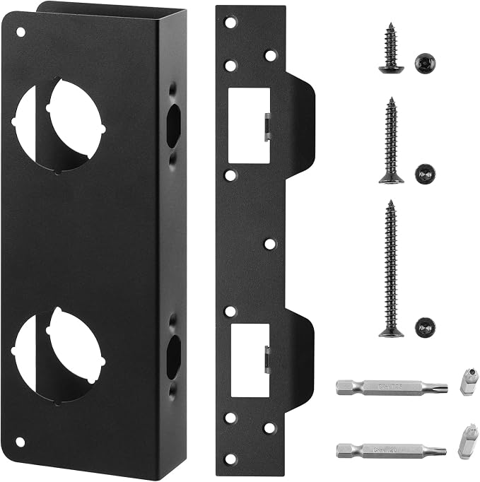 Black U 10539 Reinforcement Plate & U10385 Strike by Unknown