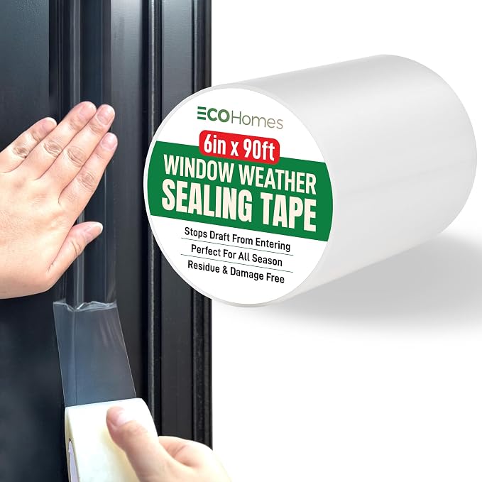 ECOHomes Window Weather Sealing Tape | Weather Stripping Tape, To Stop Drafts by ECOHomes