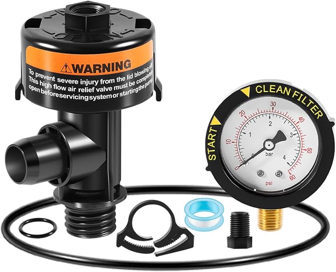 98209800 High Flow Manual Relief Valve/Air Relief Manual Valve Assembly by DearChan
