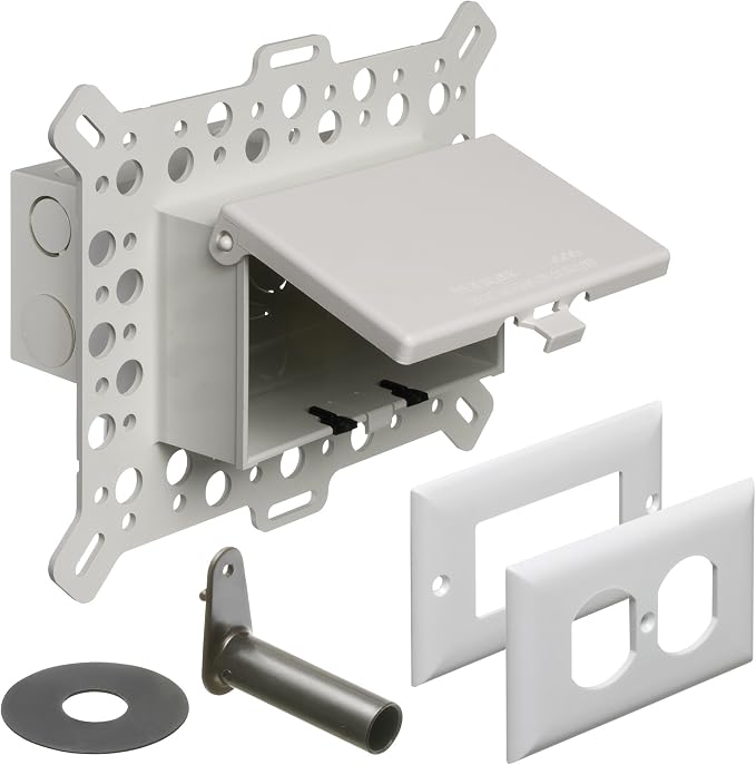 Arlington DBHM1W-1 Low Profile IN BOX Electrical Box - Image 2
