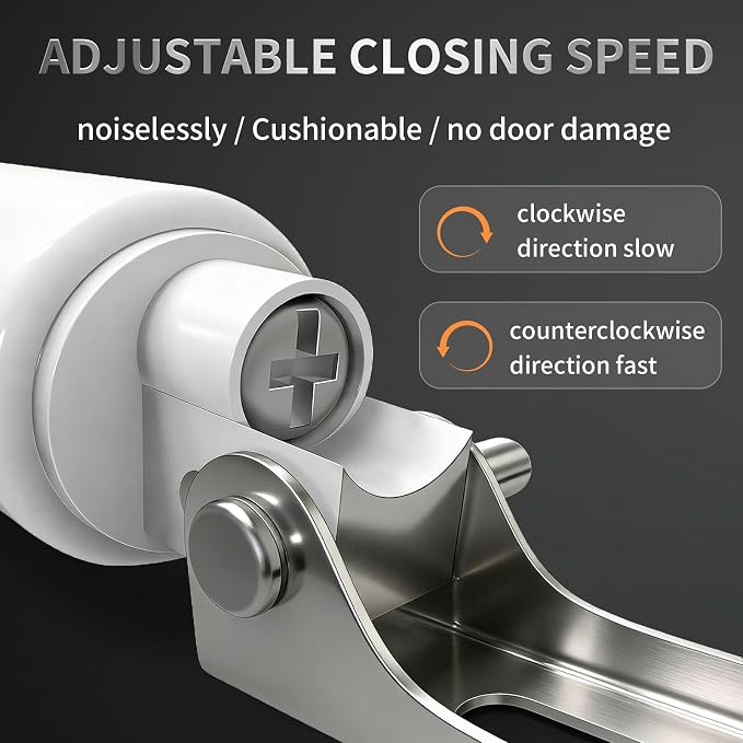 Screen Door Closer, Storm Door Closer, 304 Stainless Steel Construction - Image 3