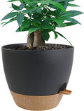UOUZ 12 inch Large Self Watering Pots, Plastic Planters by UOUZ