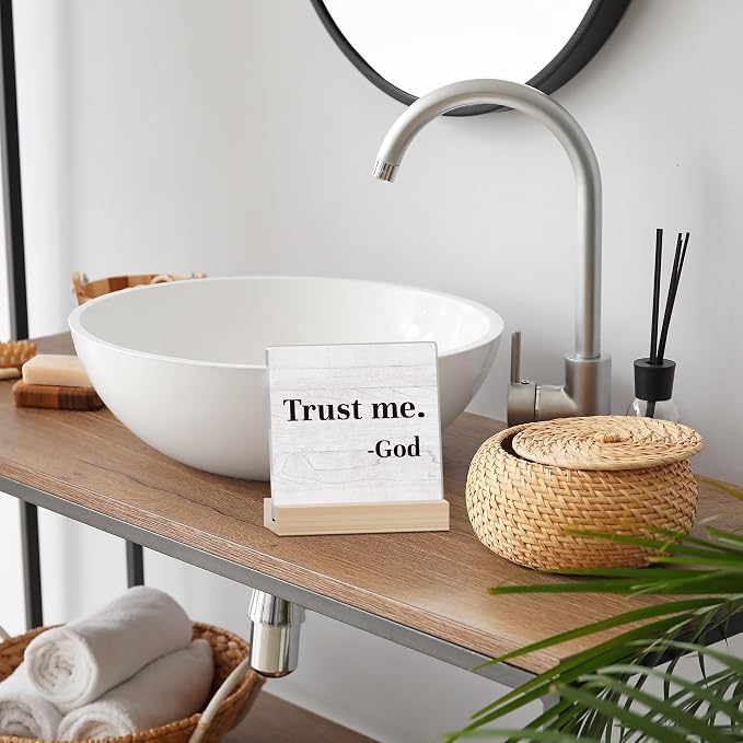 Farmhouse Decor, Acrylic Christian God Home Decorations, Aesthetic Entry Way - Image 5
