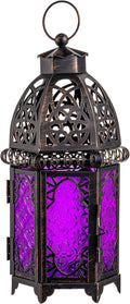 NEEDOMO Moroccan Candle Lantern, 12.8'' Hanging Lanterns Decorative Indoor by NEEDOMO-LightUpYourSpace