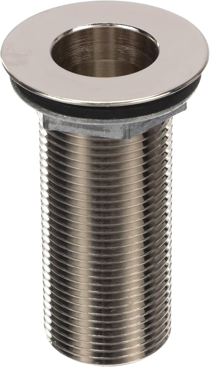 OCS Parts Nickel-Plated Brass Sink Drain | 1" NPS - Image 3