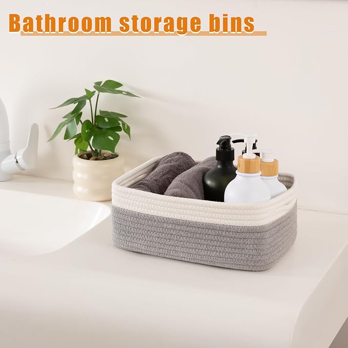 OIAHOMY 4 PACK 7L Storage Baskets - Image 3