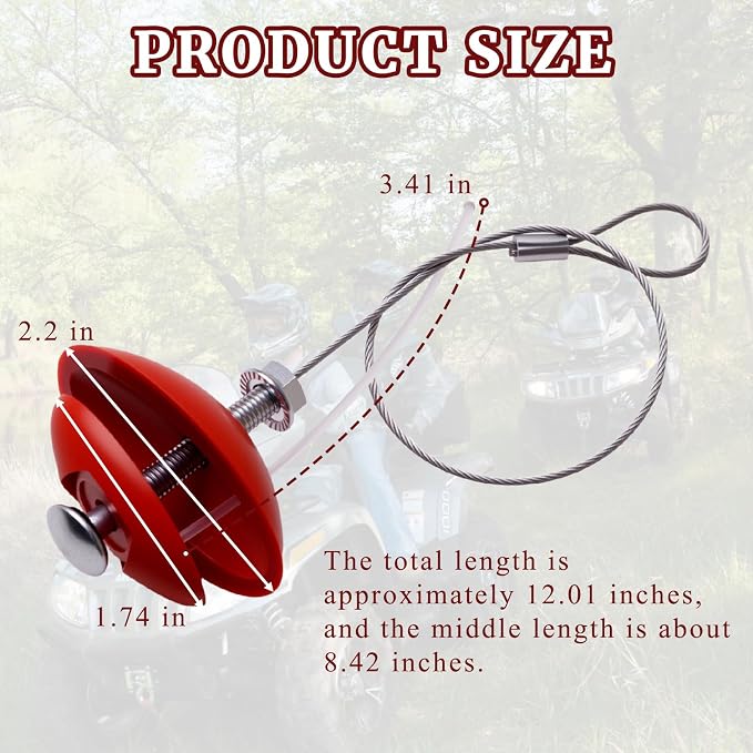 Sidewall Tire Repair Kit Portable Side Wall Slug Emergency Repair Tool - Image 2
