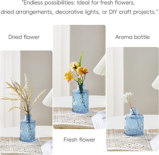 Glass Bud Vases Set of 32 - Image 5
