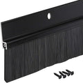 Brush Sweep Door Sweep with Black 1 1/2" Brush by RandallManufacturing