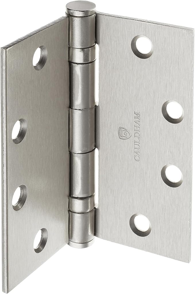 Cauldham Commercial-Grade 4-1/2" Full Mortise Ball-Bearing Door Hinges - Image 5