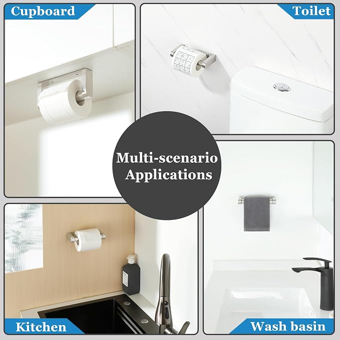 Alise Toilet Paper Holder Wall Mounted - Image 6