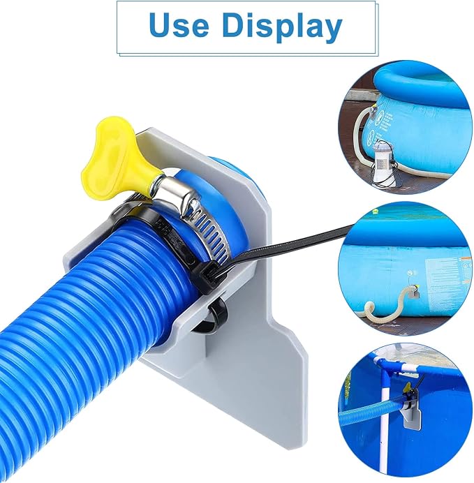 Pool Hose Support Bracket 4 Pack - Image 5