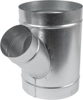 45° Degree Ø8 x 8 x 4 Inch Wye-Shape Duct Splitter by HVACOV