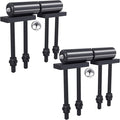 2PCS Trailer Gate Hinge, Heavy Duty Weld-On Hinge, 7 Inch, 700lbs Capacity | by Unknown