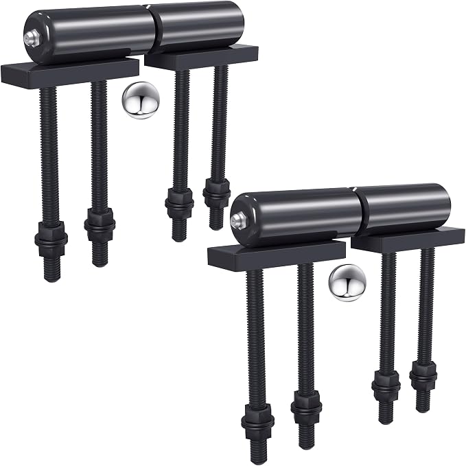 2PCS Trailer Gate Hinge, Heavy Duty Weld-On Hinge, 7 Inch, 700lbs Capacity | by Unknown
