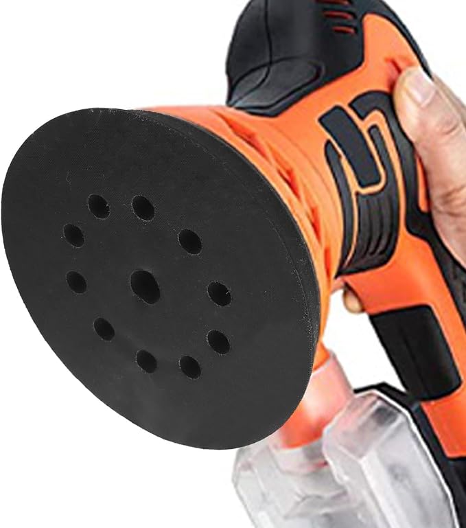 9 Inch 10-Hole Sanding Disc Support Plate, - Image 3