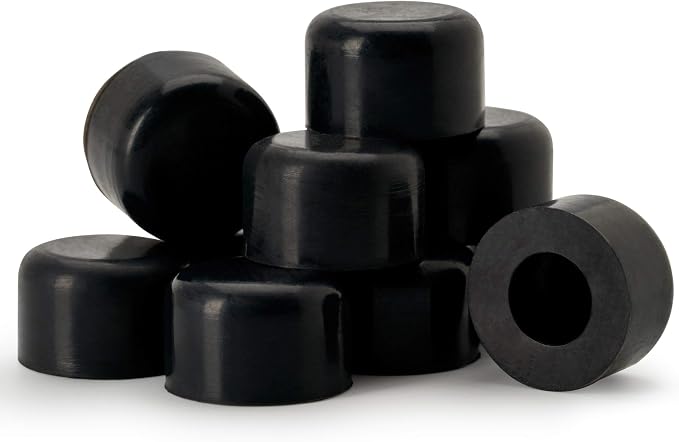 Premium Rubber Door Stop Stud Replacement Tips – Doorstopper Bumpers, Springe by Qualihome