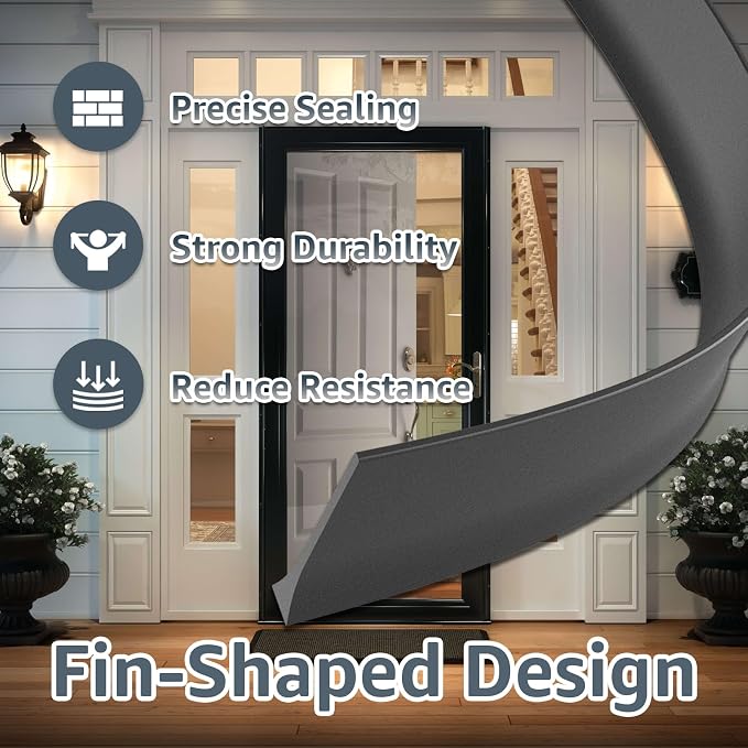 2Pcs Replacement for Andersen Storm Door Botton Sweep Fin Weatherstrip | - Image 8