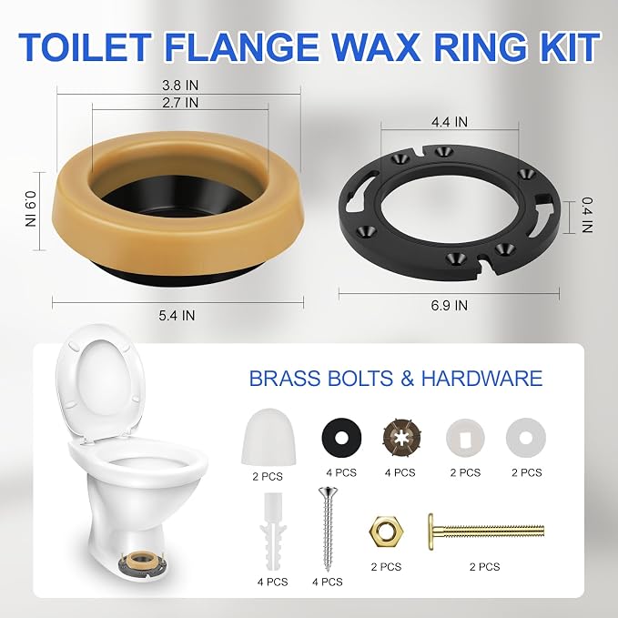 Standard Toilet Wax Ring Kit - Image 5