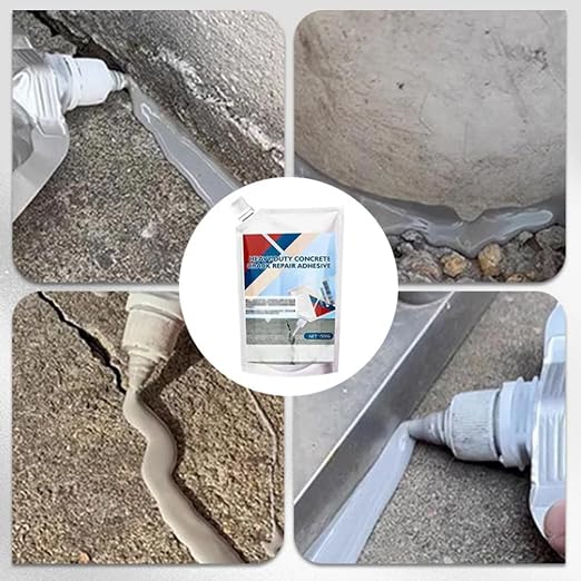 Heavy-Duty Concrete Crack Repair Adhesive, Self Leveling Concrete Crack Filler - Image 6