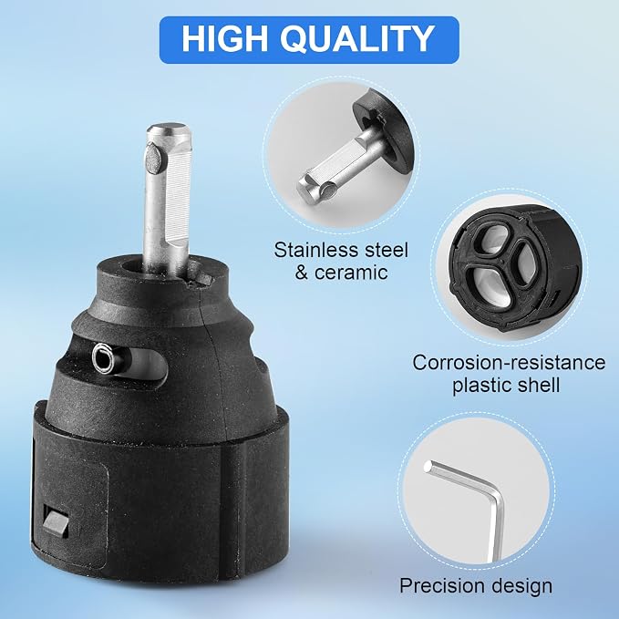 1255 Cartridge Replacement for Moen Single Handle Kitchen Lavatory Faucet - Image 3