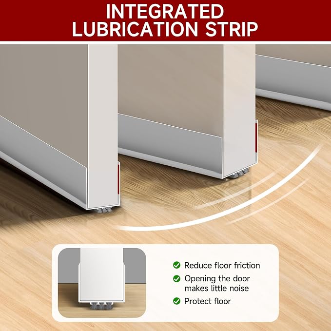 Weather Stripping Door Seal, 36” Length Cuttable Door Draft Stopper, Strong - Image 3