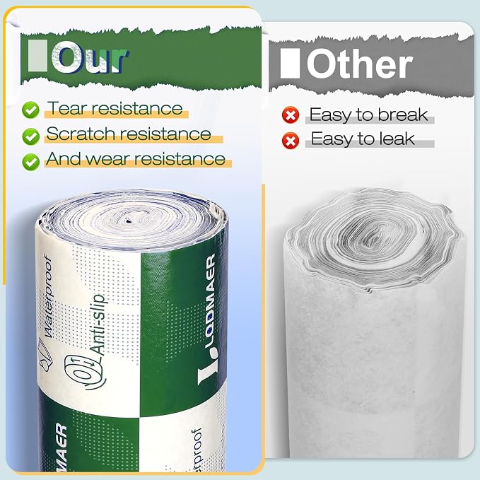 40" x100ft Hardwood Floor Protector Film Roll Temporary Renovation Cover - Image 5