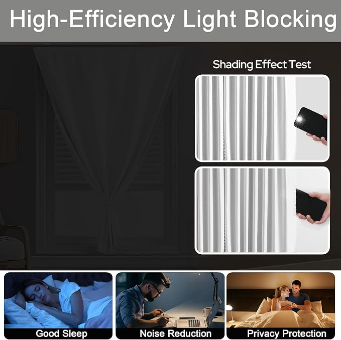 Adhesive Curtains for Window - Image 3