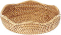 Hipiwe 10" Round Wicker Basket Key Bowl by Hipiwe