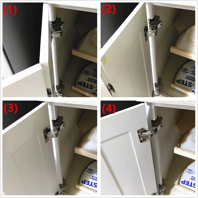 165 Degree Soft Close Cabinet Hinge, Single Pack Lazy Susan Corner Cabinet Hinge - Image 5