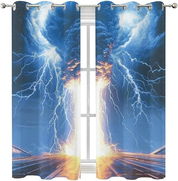 Tornado Lightning Blackout Curtains - Image 8
