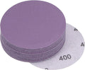 uxcell 20Pcs 3-Inch Purple Sanding Discs 400 Grits Hook and Loop Professional by uxcell