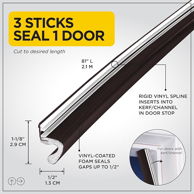 MD Building Door Seal for Kerf/Channel Doors - Image 5