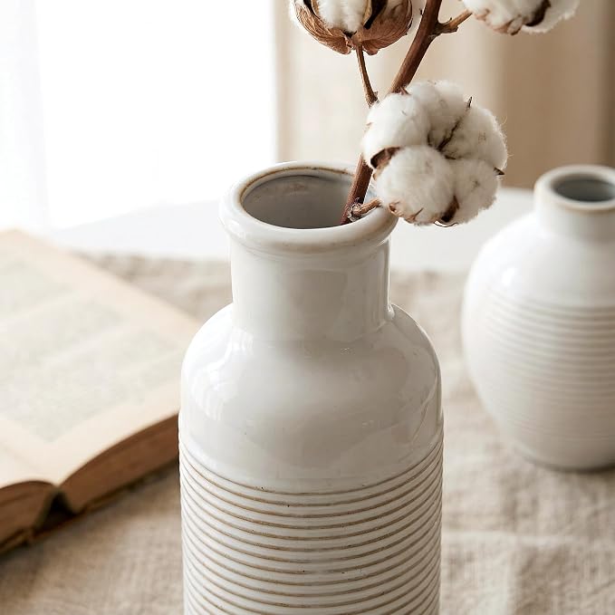 Rustic Farmhouse Vase Set of 3 - Image 8