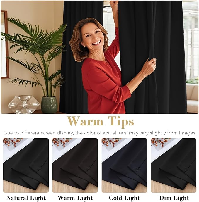 H.VERSAILTEX Blackout Curtains for Living Room Thermal Insulated Window - Image 6