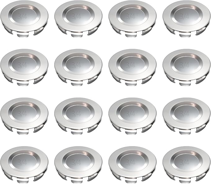 12 Pcs Stainless Steel Electrical Box Knockout Plugs by Wocloer