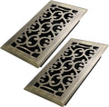 Howeall 4x8 Inches 2 Pack Heavy Duty Walkable Floor Register by Howeall