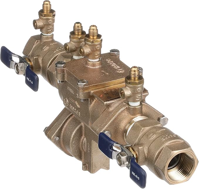 Febco LF860 Series 1" Lead-Free Bronze Reduced Pressure Zone Backflow Preventer - Image 8