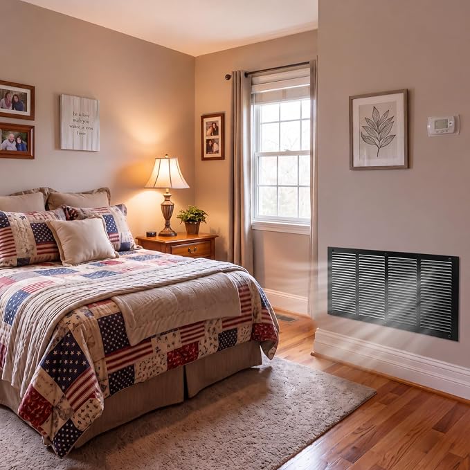 Black 2 Pack Ceiling Vent Cover - Image 6