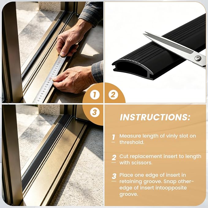 2 Pcs 36 Inch Vinyl Replacement Insert - Image 5