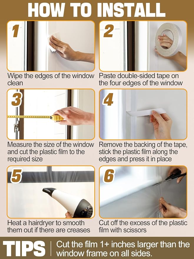 87×236in Patio Door Window Insulation Kit - Image 6