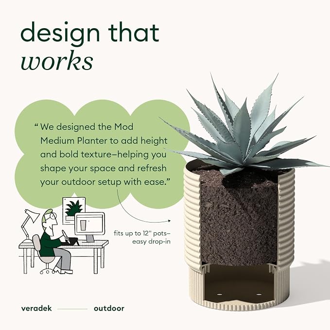 Veradek Mod Series Medium Planter - Image 3