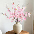 INXUGAO Artificial Cherry Blossom Branches Decor 12 PCS Fake Flowers Indoor | by INXUGAOArtificialFlowers