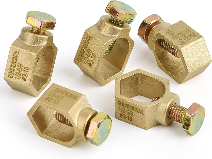 Copper Ground Rod Clamp - Image 5