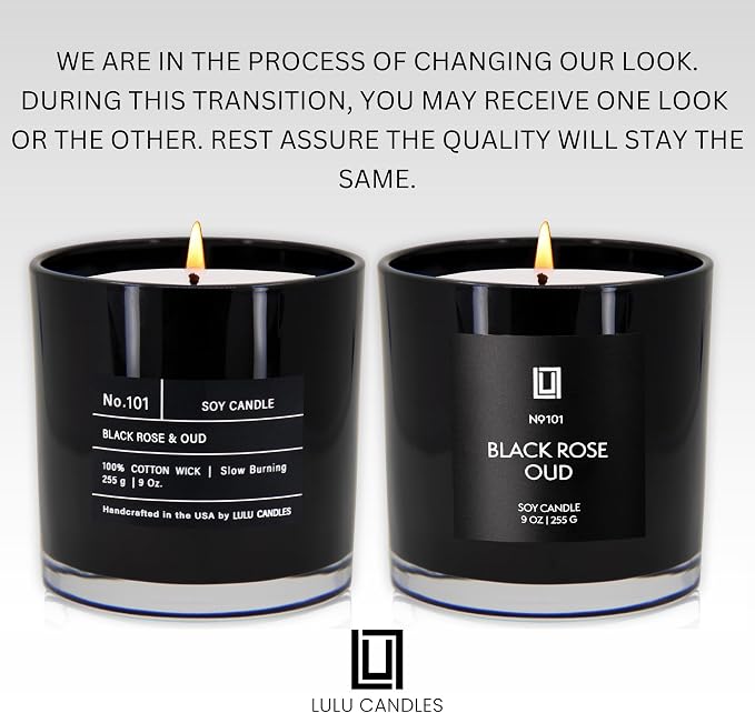 Lulu Candles | Warm Amber Candle | Luxury Scented Soy Jar Candle | Hand Poured - Image 3