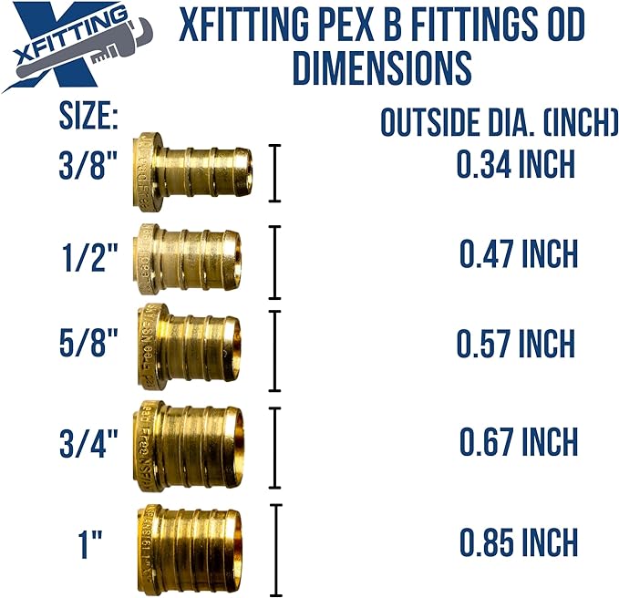 1 Pack XFITTING 3/4 inch Pex Ball Valve, Full Port - Image 5