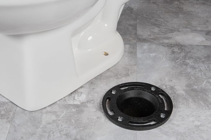 Oatey 4 in. Cast Iron Twist-N-Set closet flange - Image 5
